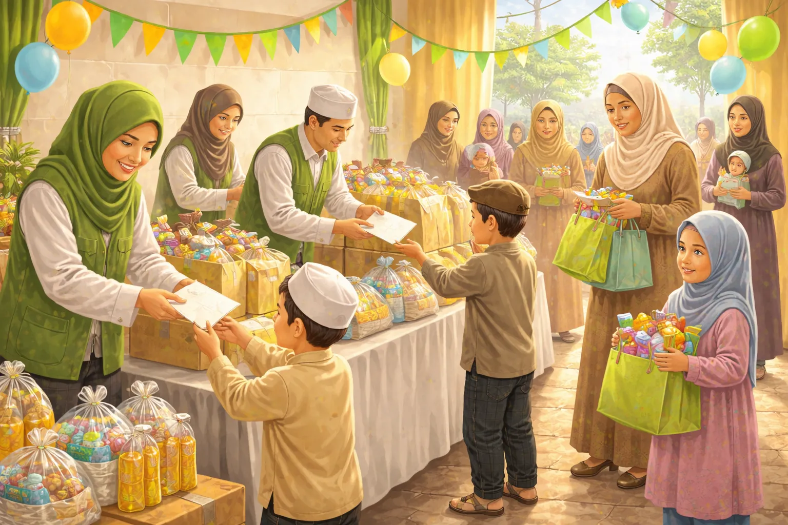 Santunan Anak Yatim yang Dhuafa dan Dhuafa