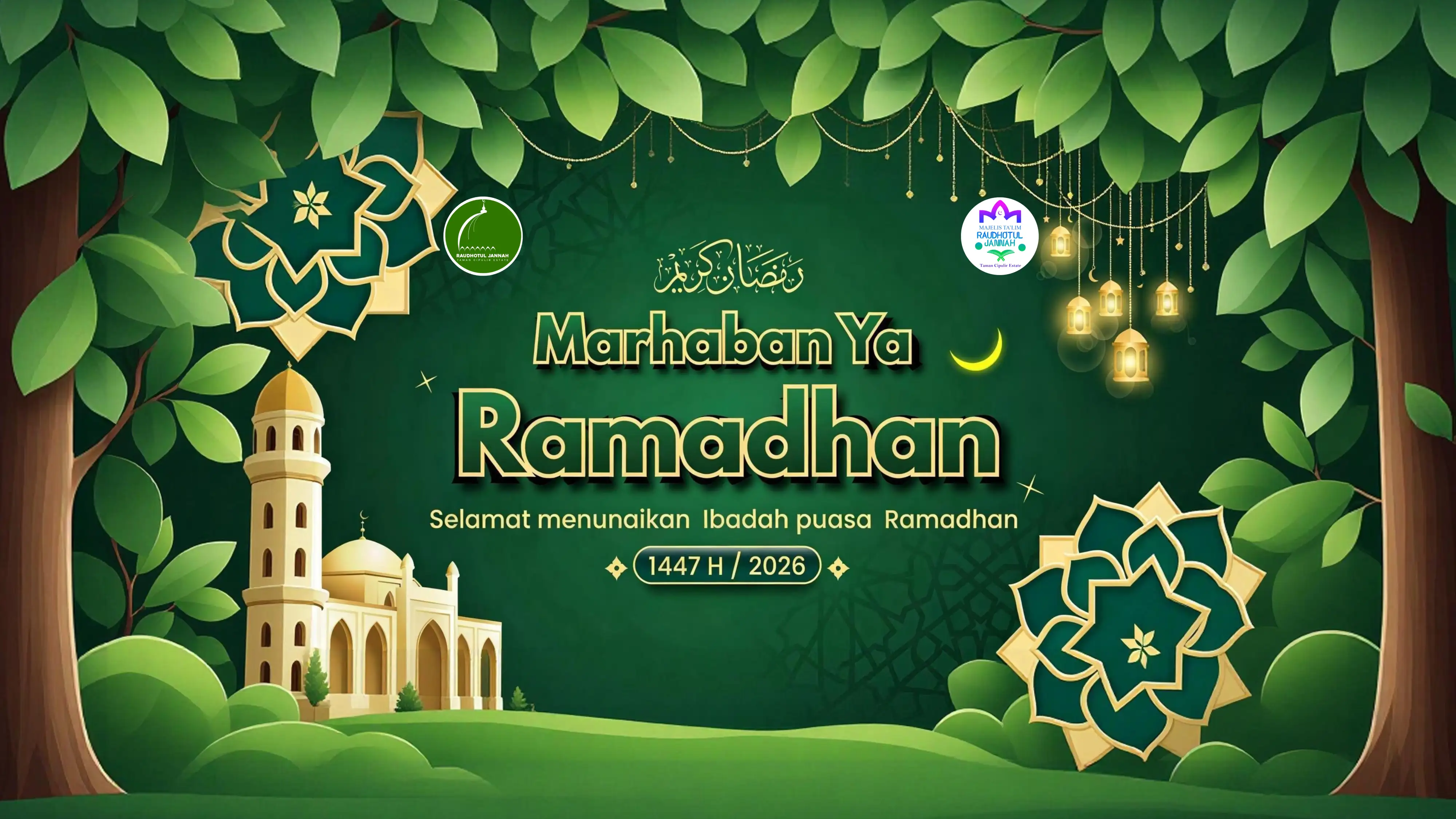 Semarak Ramadhan 1447 H di Masjid Raudhotul Jannah Taman Cipulir Estate