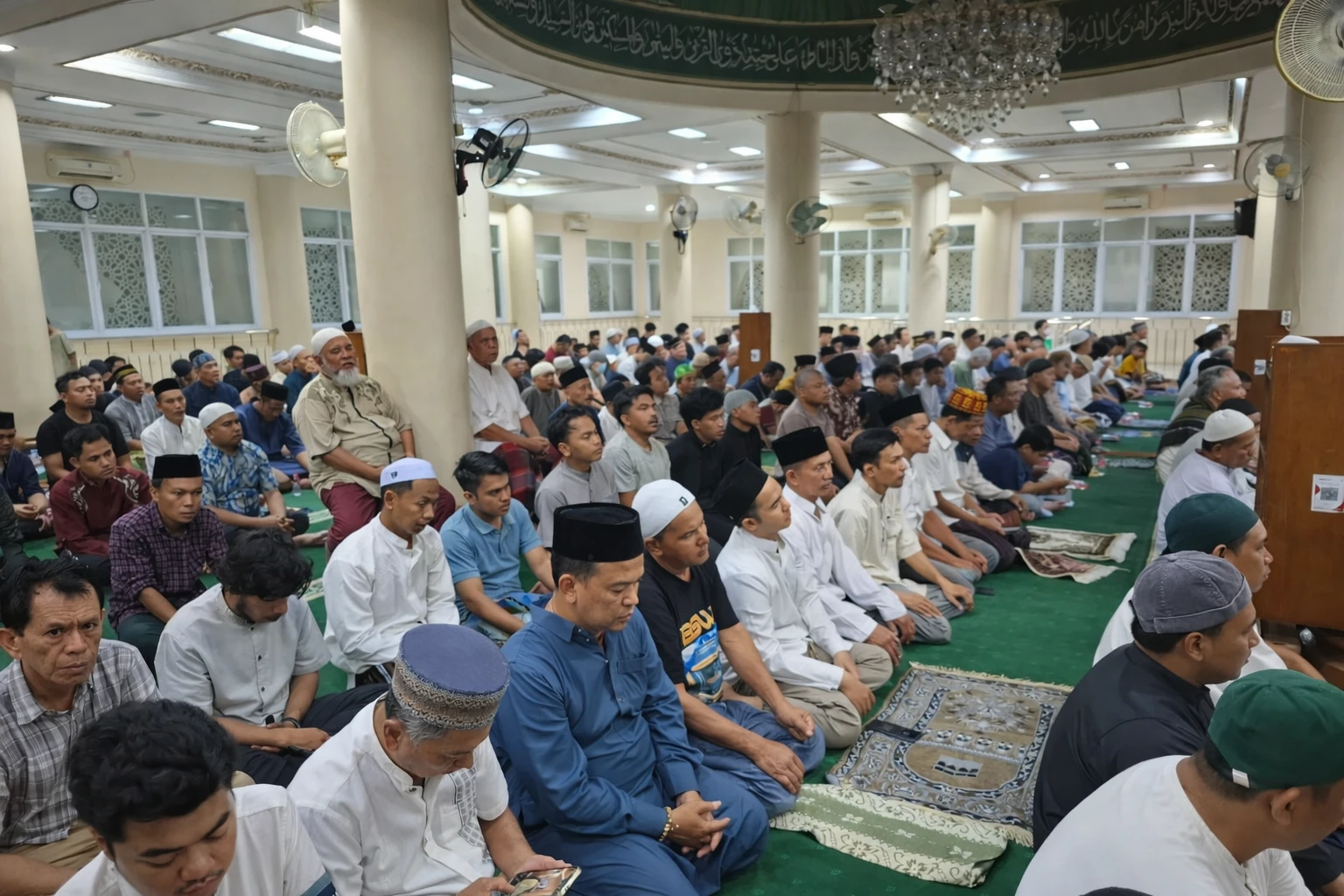 Tarawih Perdana Ramadhan 1447 H di Masjid Raudhotul Jannah Taman Cipulir Estate