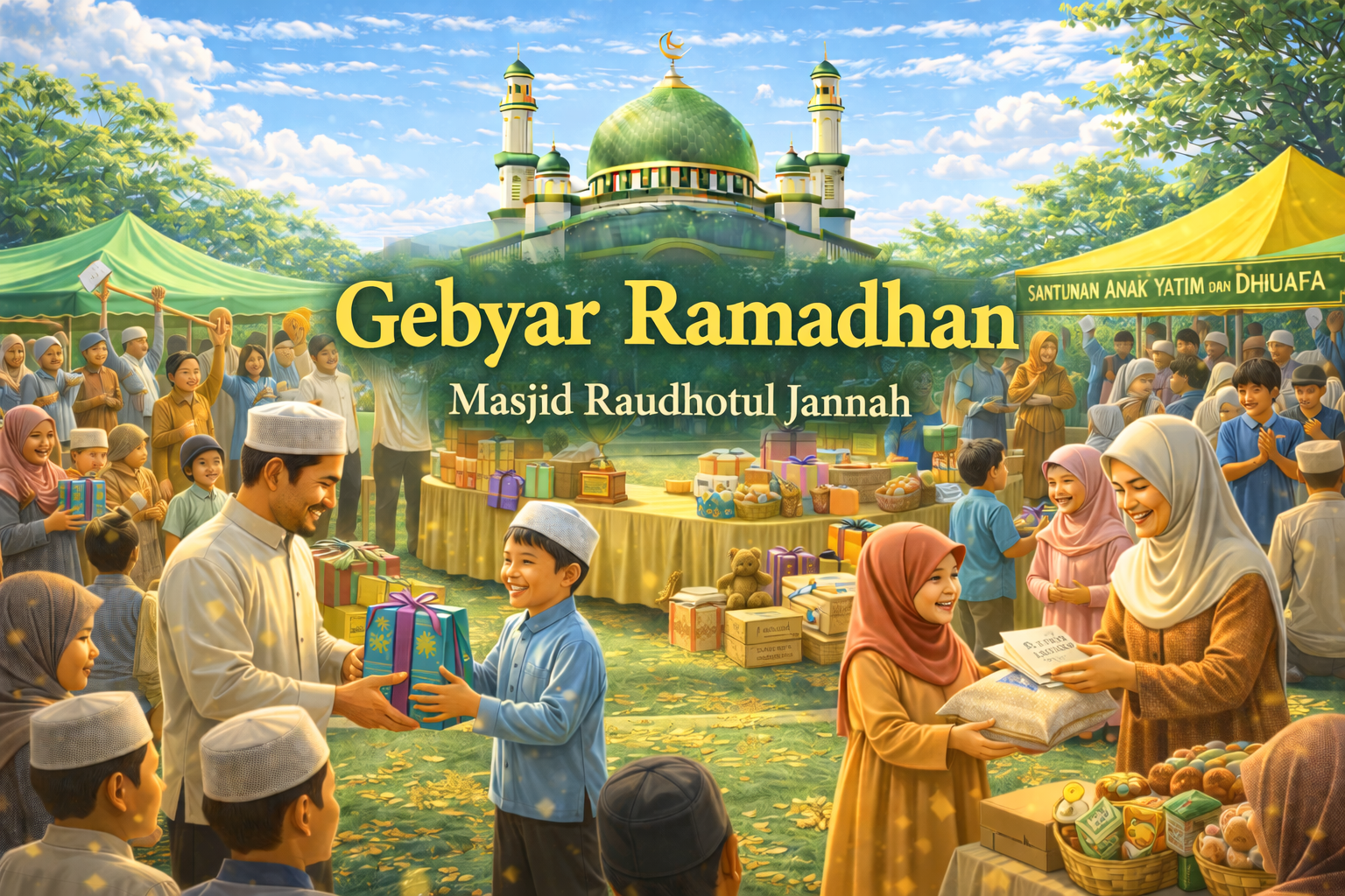 Gebyar Ramadhan Masjid Raudhotul Jannah 1447 H