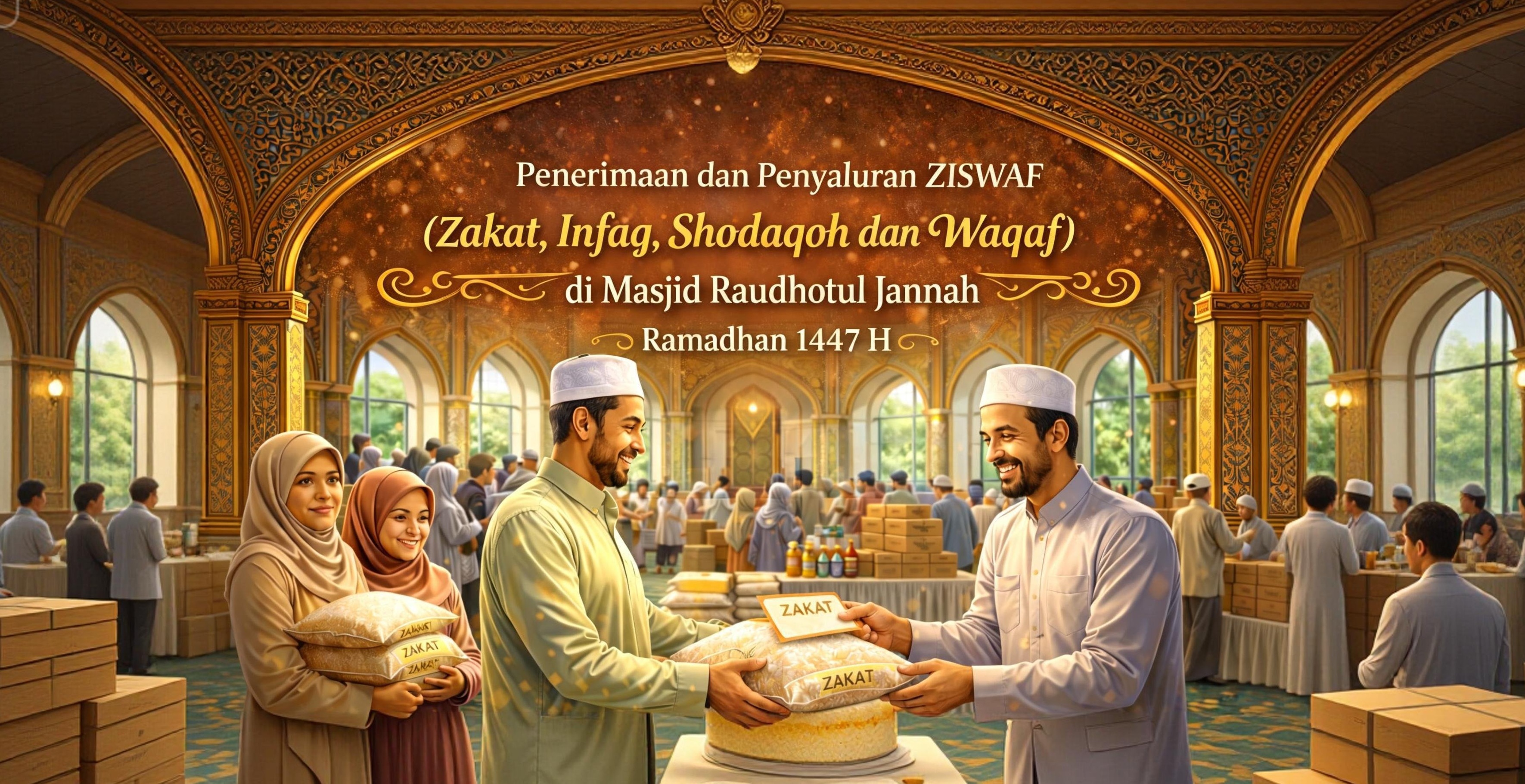 Penerimaan dan Penyaluran ZISWAF