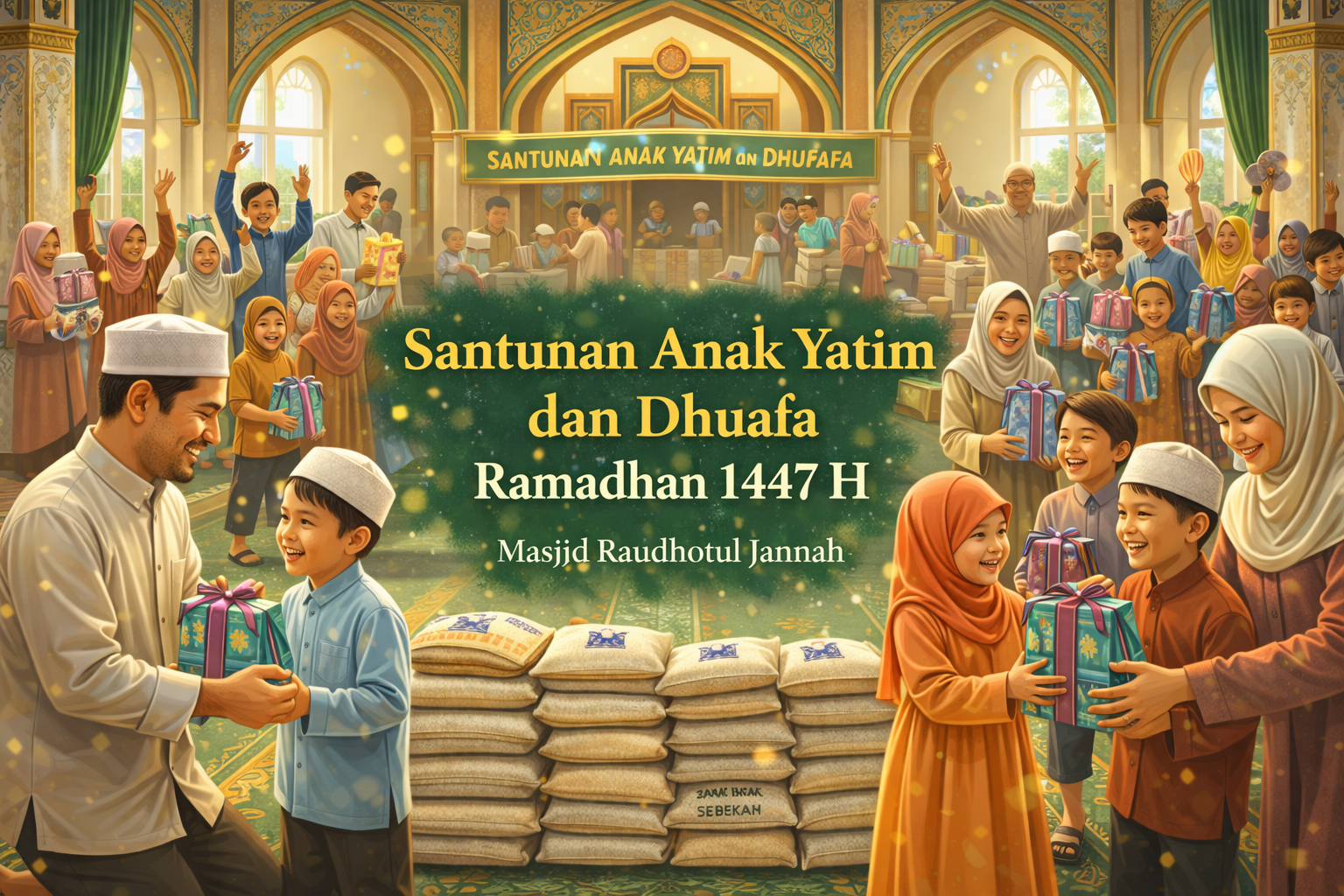 Santunan Anak Yatim dan Dhuafa Ramadhan 1447 H